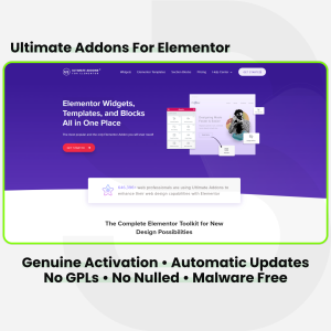 Ultimate Addons for Elementor