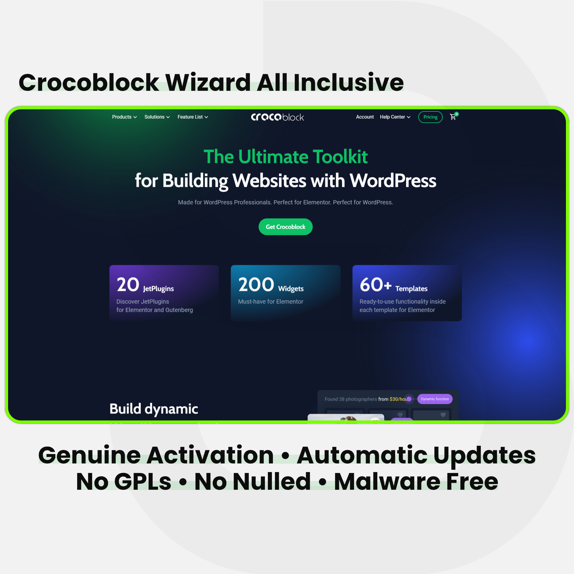 Crocoblock Wizard All Inclusive